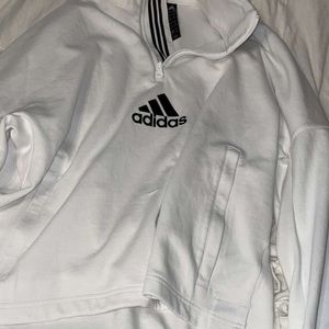 Adidas crop sweatshirt
